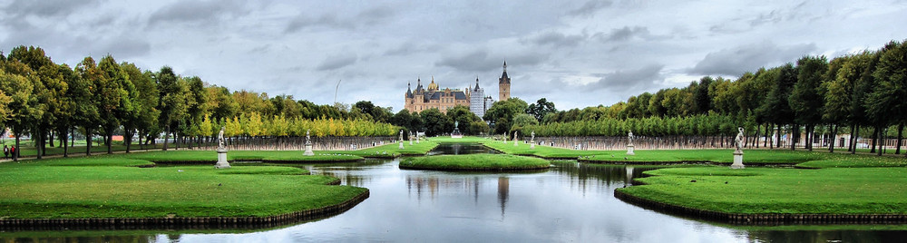 Burg Zuarin heute Schloss Schwerin