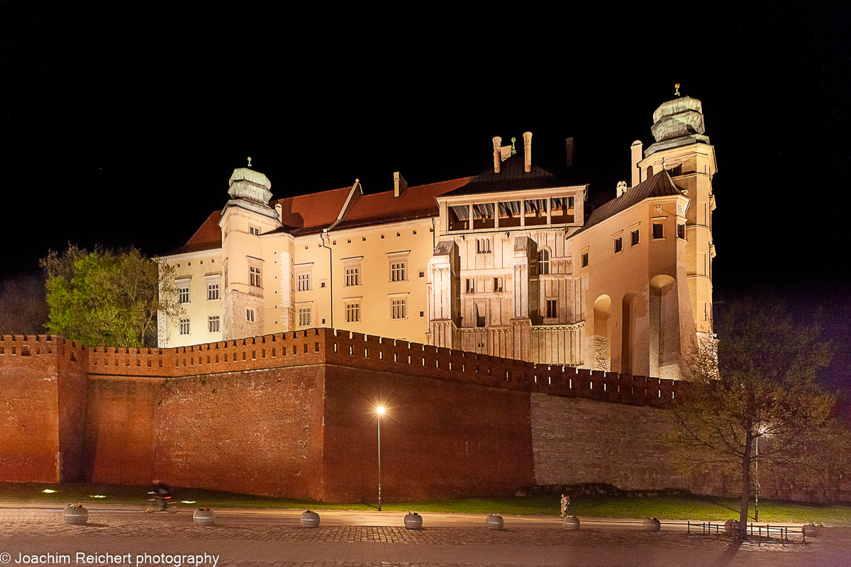 Burganlage auf dem Wawel von Krakau