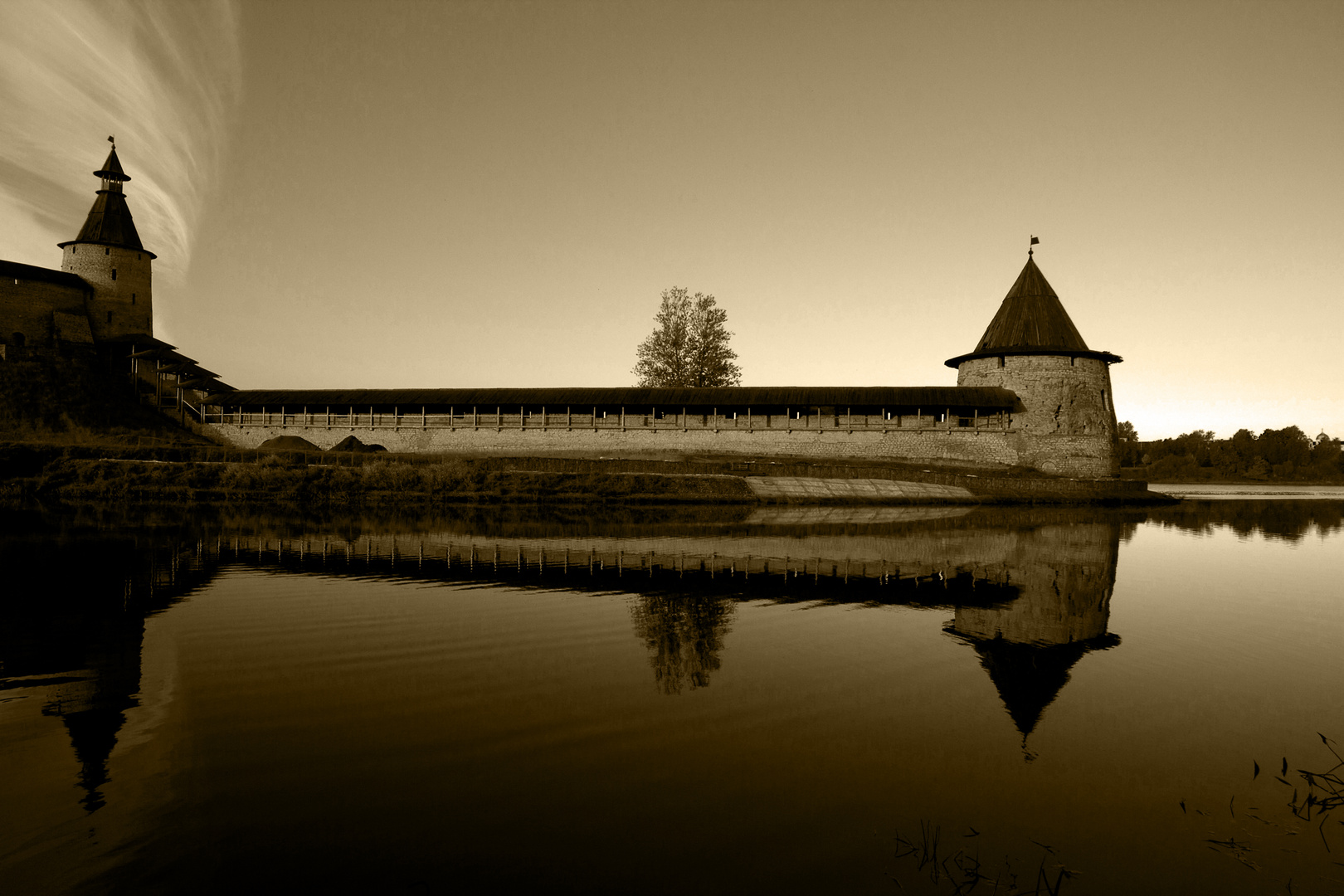 Burganlage in Pskov