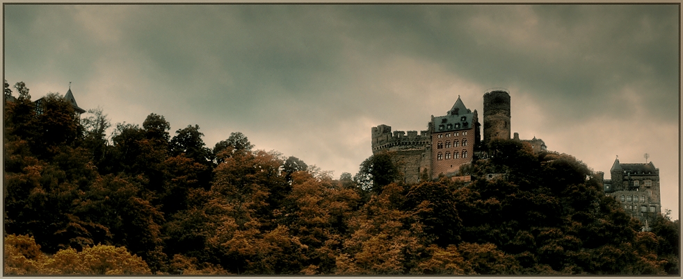 Burgansicht - Oberwesel II ..........