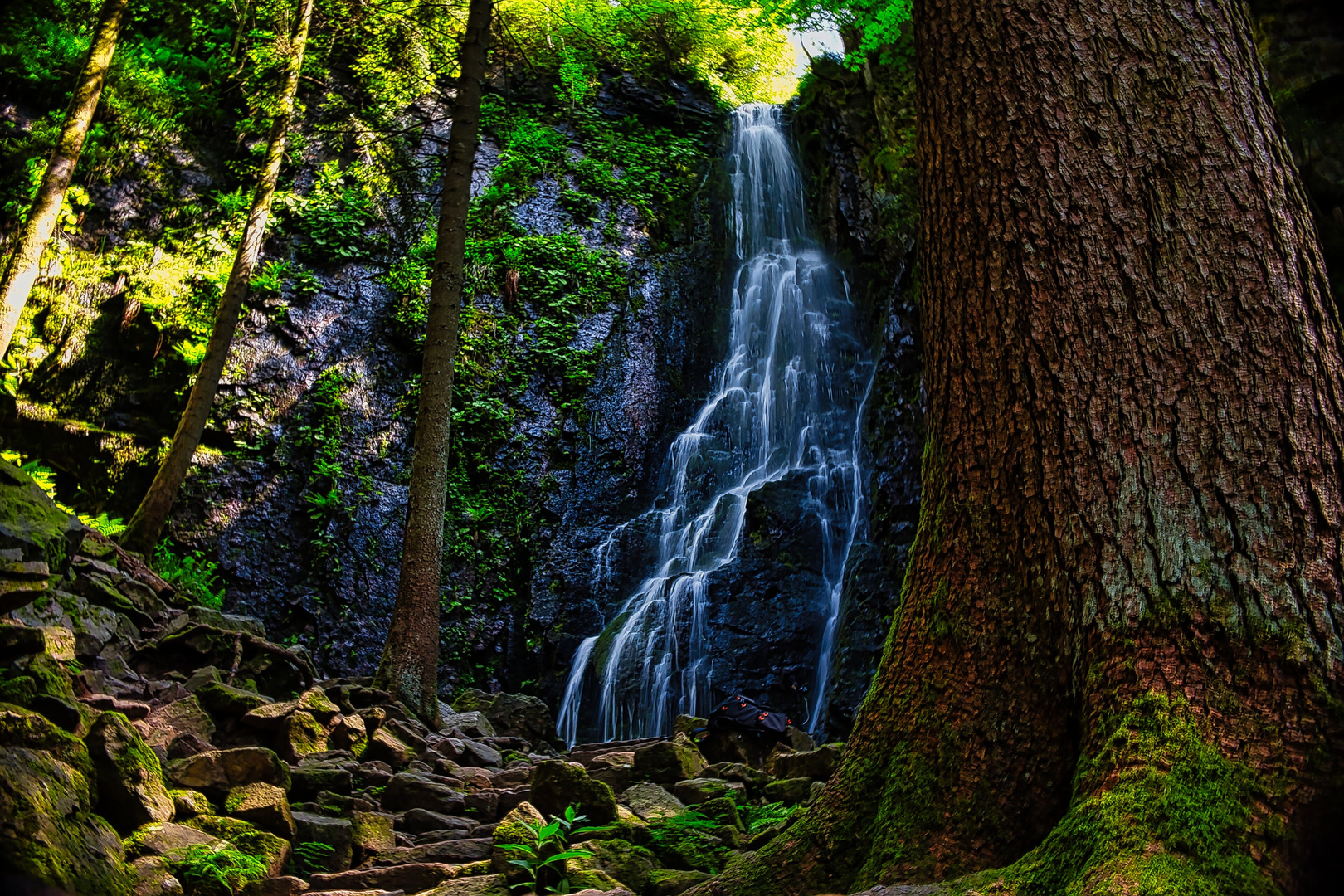 Burgbachwasserfall - Baden-Württemberg 