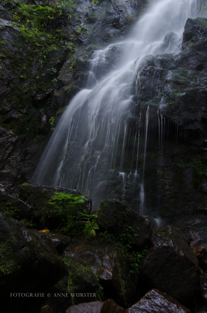 Burgbachwasserfall bei Bad Rippoldsau