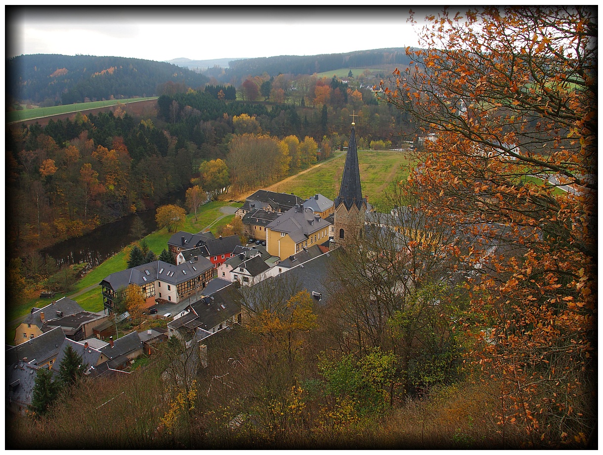 Burgblick auf Hirschberg