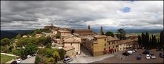 Burgblick auf Montalcino