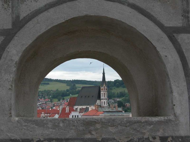 Burgdurchblick Cesky Krumlov