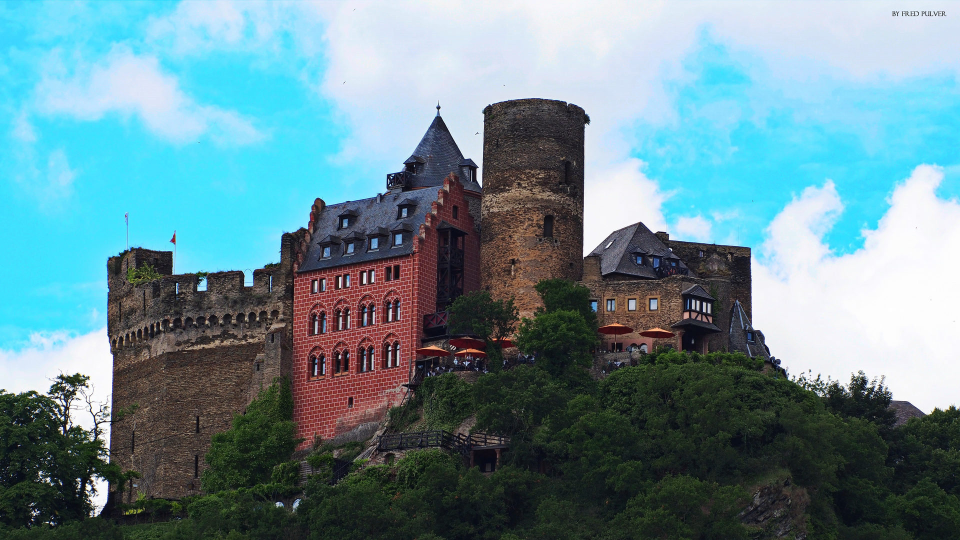 Burgen entlang am Rhein 2
