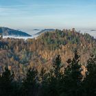 Burgen im Morgenlicht