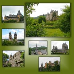 Burgen und Kirchen der Eifel.