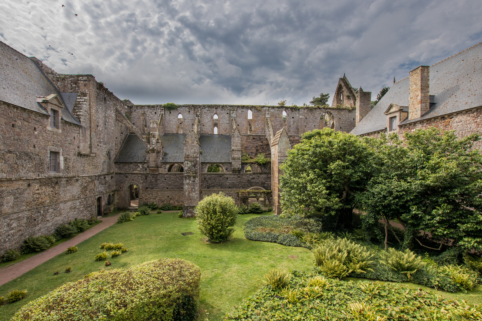 Burgen und Ruinen / Abbaye de Beauport1, Paimpol