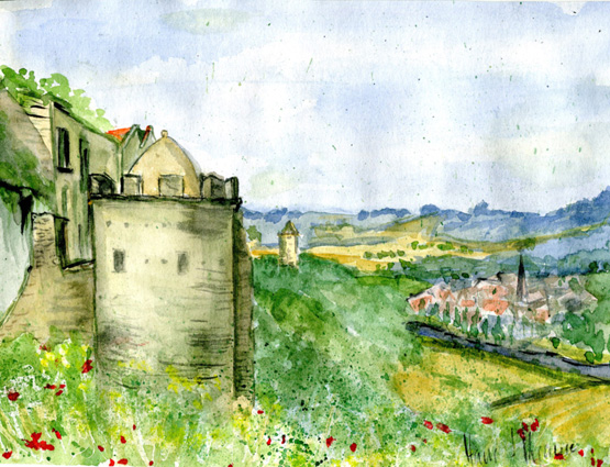 Burgenlandkreis Sachsen/ Anhalt , Rudelsburg und Burg ...