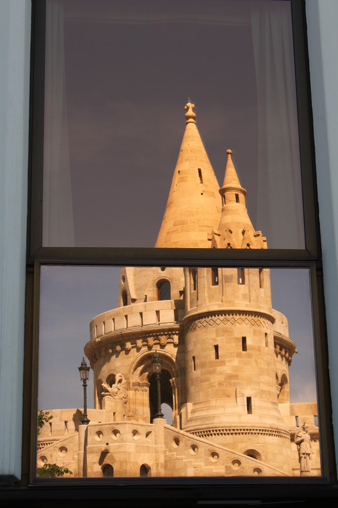 Burgenviertel im Spiegelbild