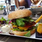 Burger im Port de Plaisance, Beaulieu-sur-Mer