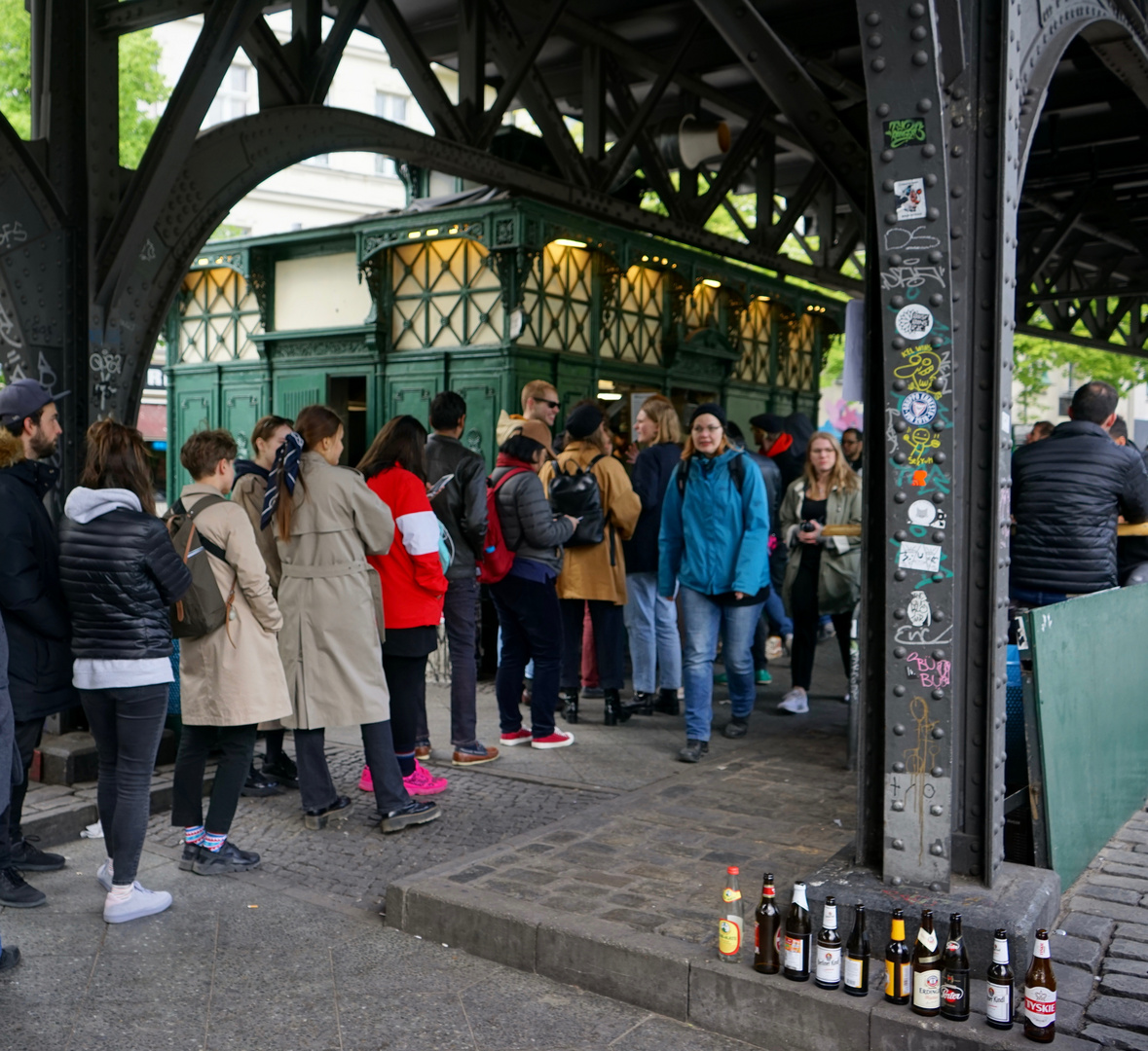 Burger-Restaurant in ein alten PP-Bude in Berlin-Kreuzberg