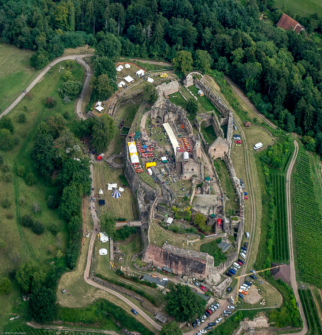 Burgfest auf der Hochburg bei Emmendingen