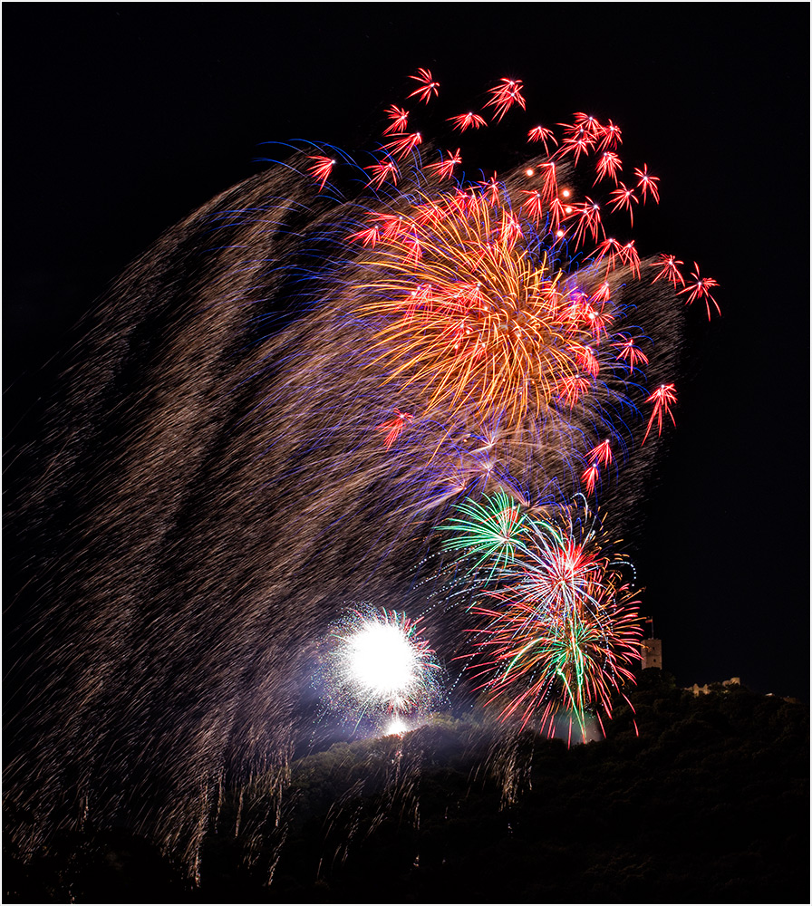 Burgfest Feuerwerk