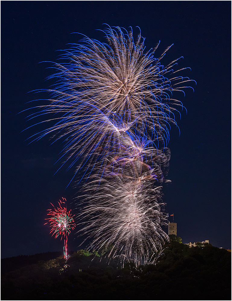 Burgfest Feuerwerk