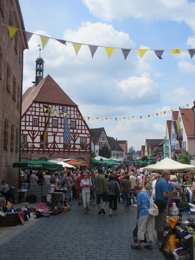 Burgfest - Trödelmarkt