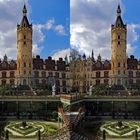 Burggarten ( 3D  X-view  Kreuzblick  stereo)