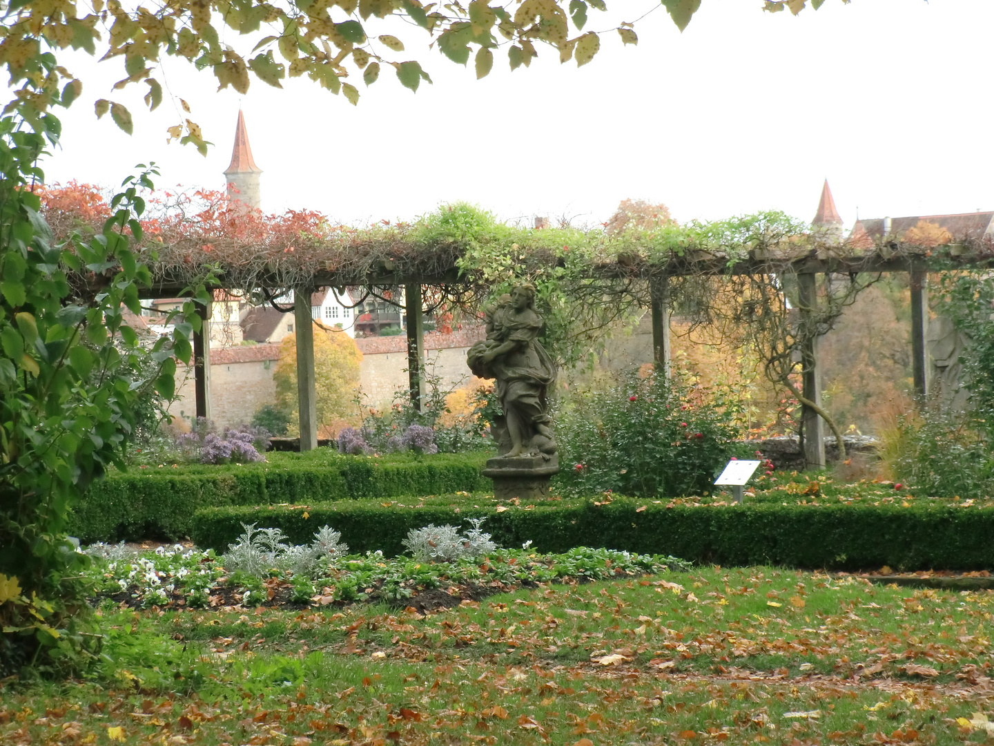 Burggarten Rothenburg ob der Tauber