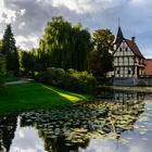 [ Burggraben, Wasserschloss Burgsteinfurt ]