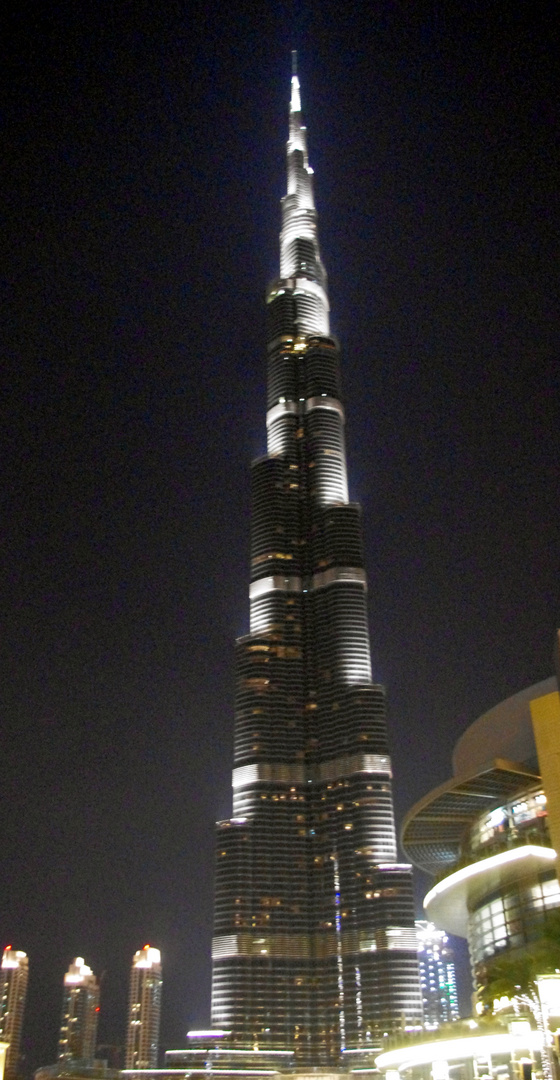 Burgh Khalifa am Abend