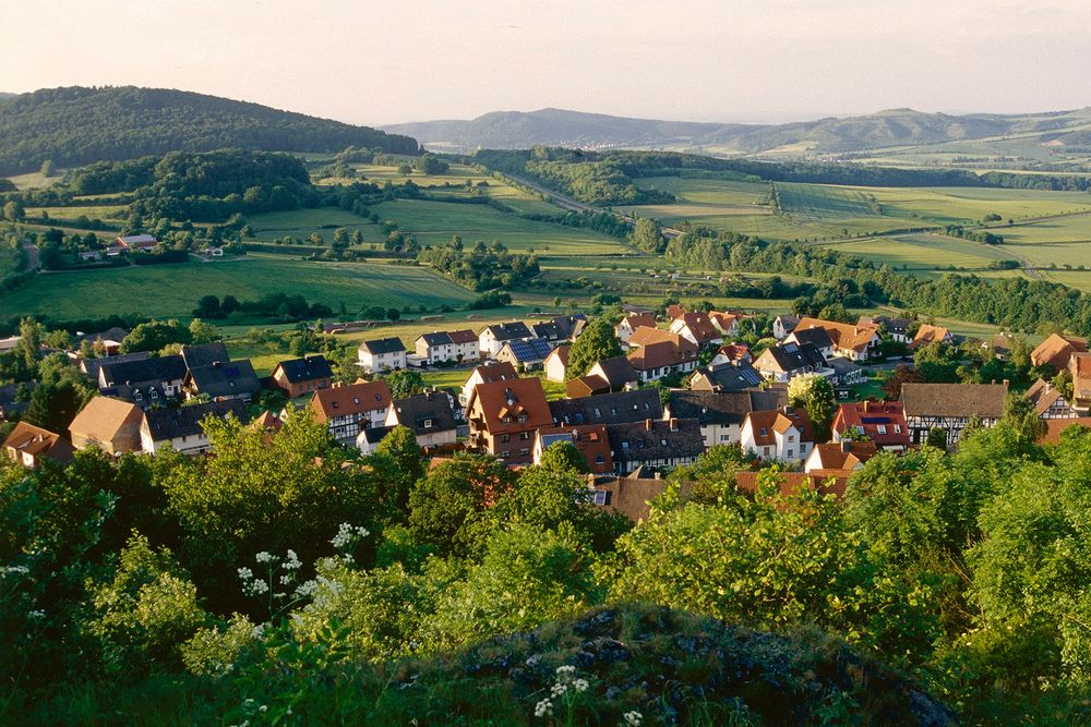 Burghasungen - Blick vom Burghasunger Berg