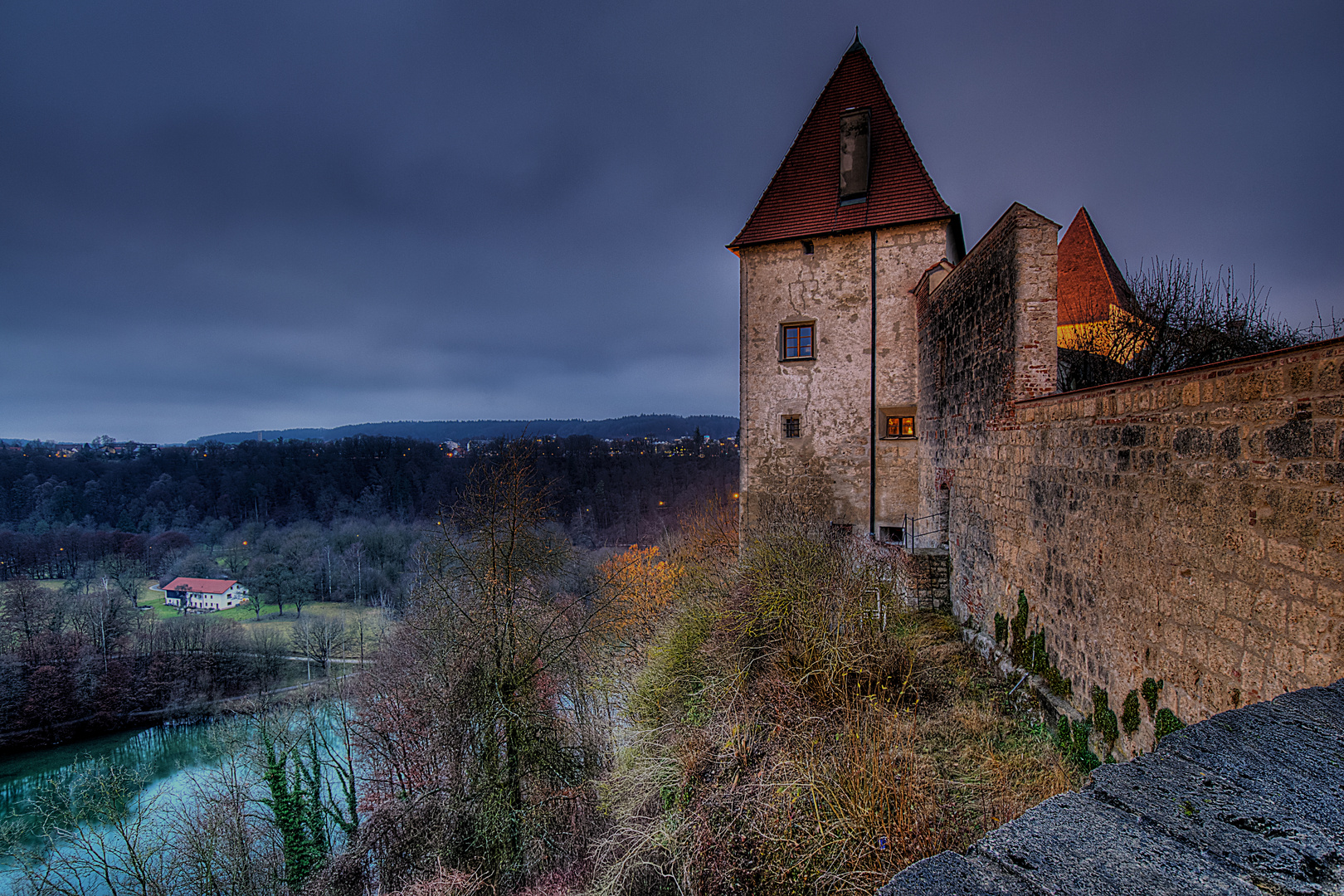 Burghausen bei Nacht 2