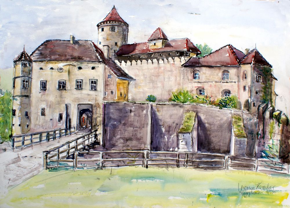 Burghausen, Hauptburg