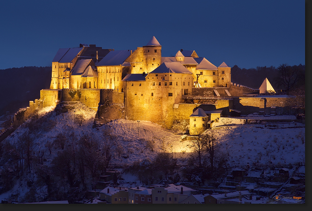 Burghausen im Winterkleid 