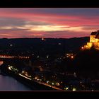 Burghausen on fire