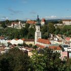 Burghausen - Panorama Altstadt und Burg