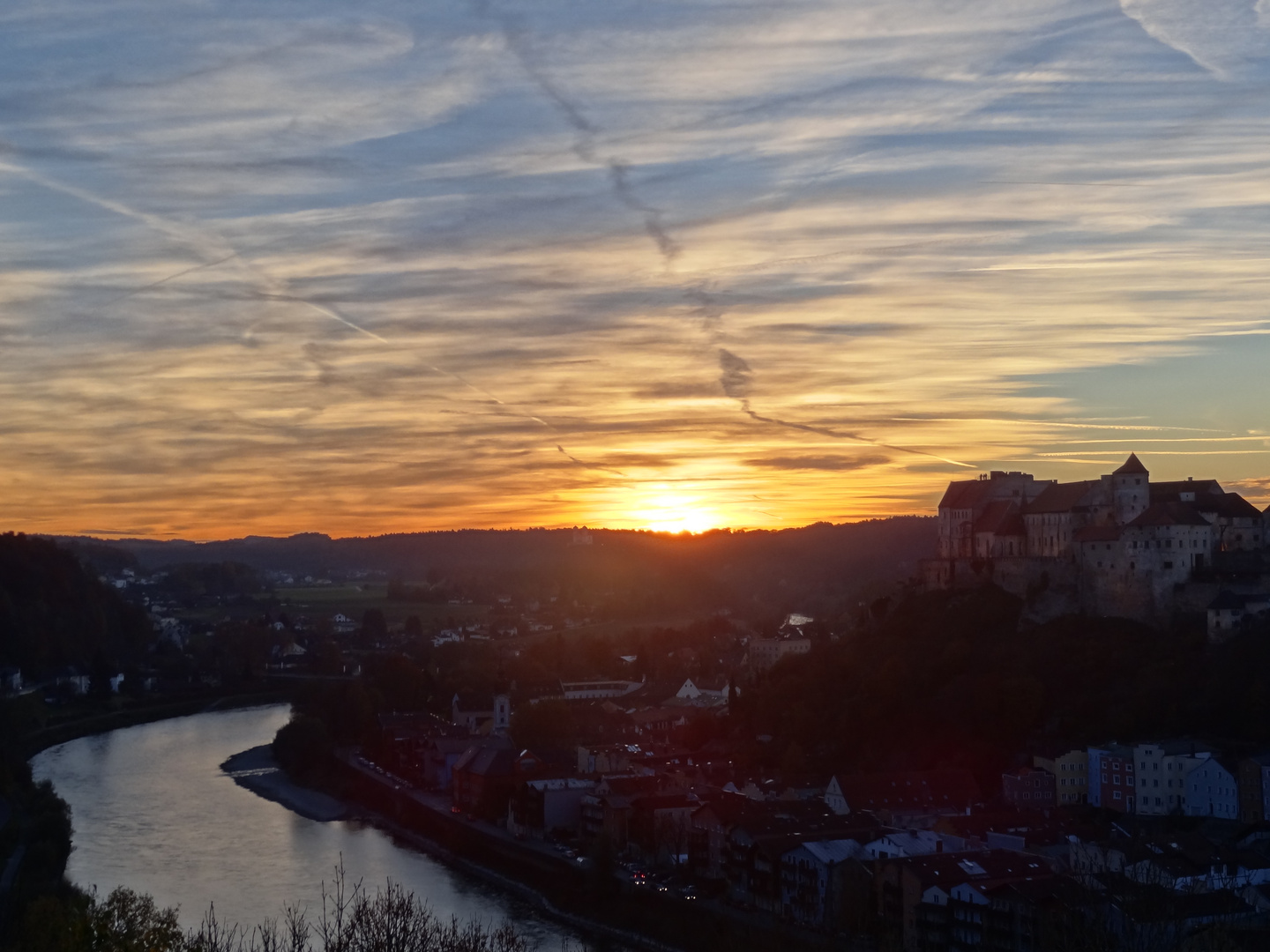 Burghausen sunset