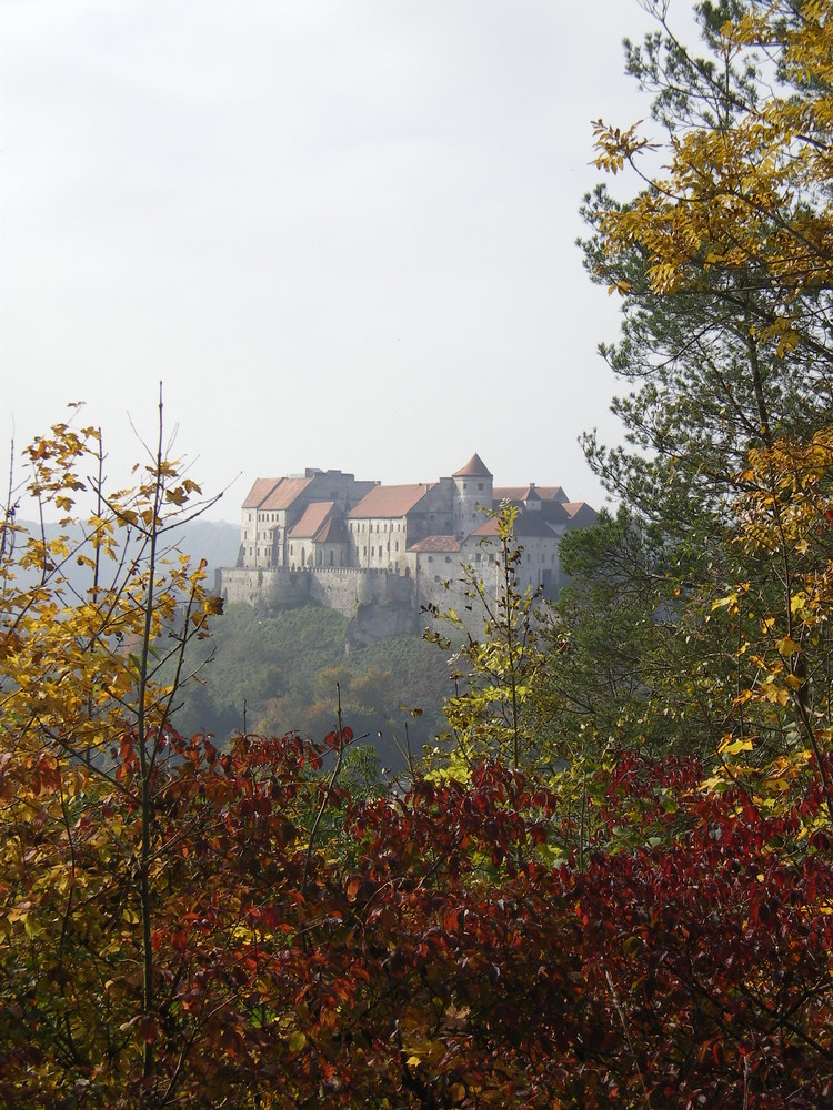 Burghausen - taken from Austria