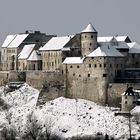 Burghauser Burg im Schnee