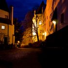 Burghauser Hofberg bei Nacht