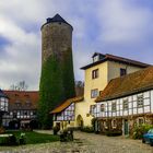 Burghof der Burg Westerburg