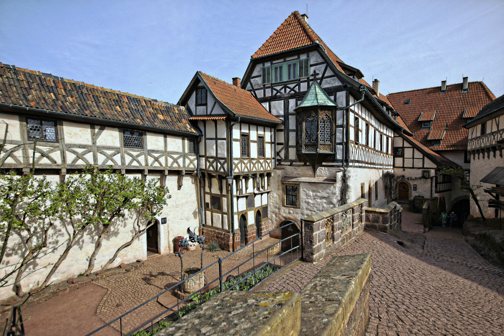 Burghof der Wartburg