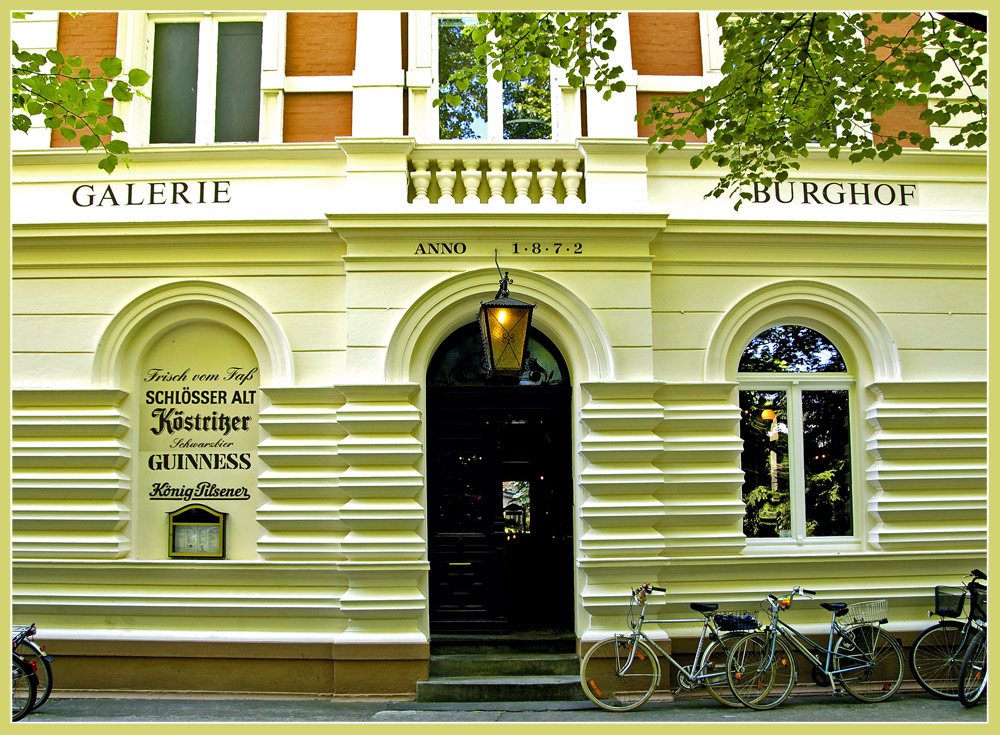 Burghofgalerie in Düsseldorf.