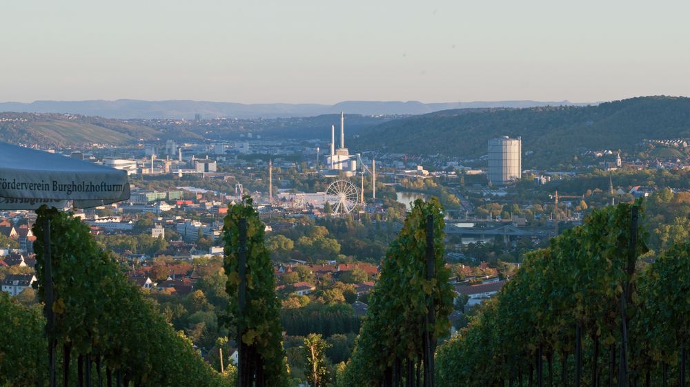 Burgholzhofturm - Blick ins Neckartal