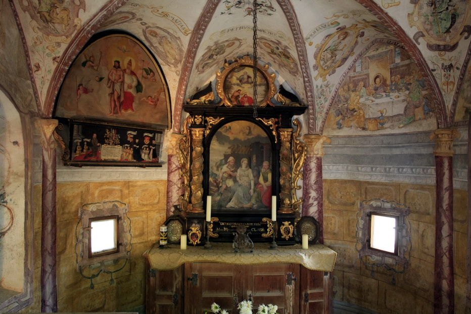 Burgkapelle auf Hochosterwitz Wehranlage in Kärnten