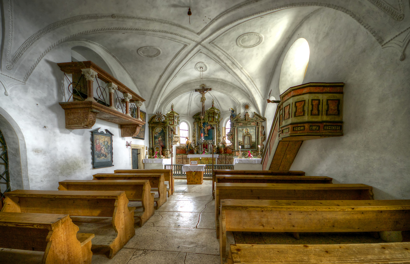 Burgkapelle in der Burg Hohenwerfen (Salzburger Land)