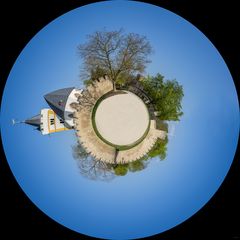 Burgkirche Ingelheim - Little Planet (3)