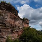 Burgmassiv Altdahn Grafendahn Tanstein und Wolkenmassiv