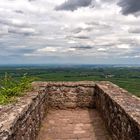 Burgmauer mit Weitblick