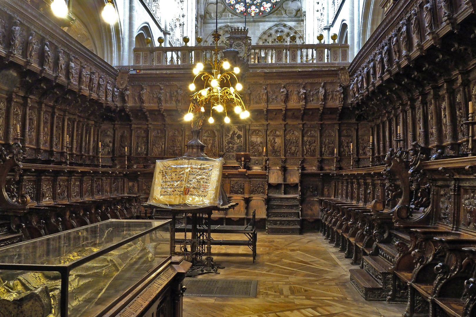Burgos Kathedrahle der Chor