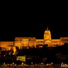 Burgpalast Budapest bei Nacht