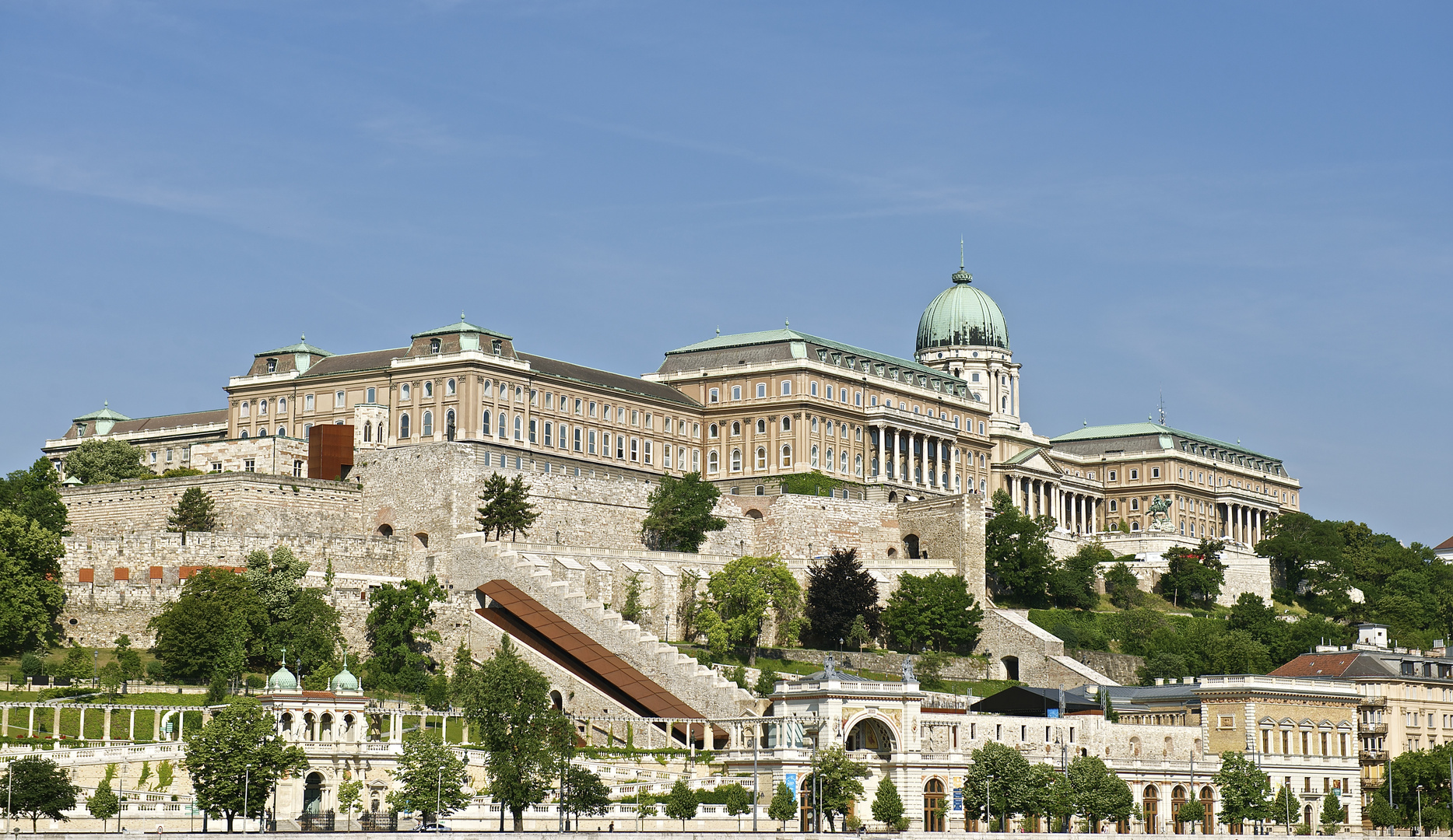 Burgpalast in Budapest