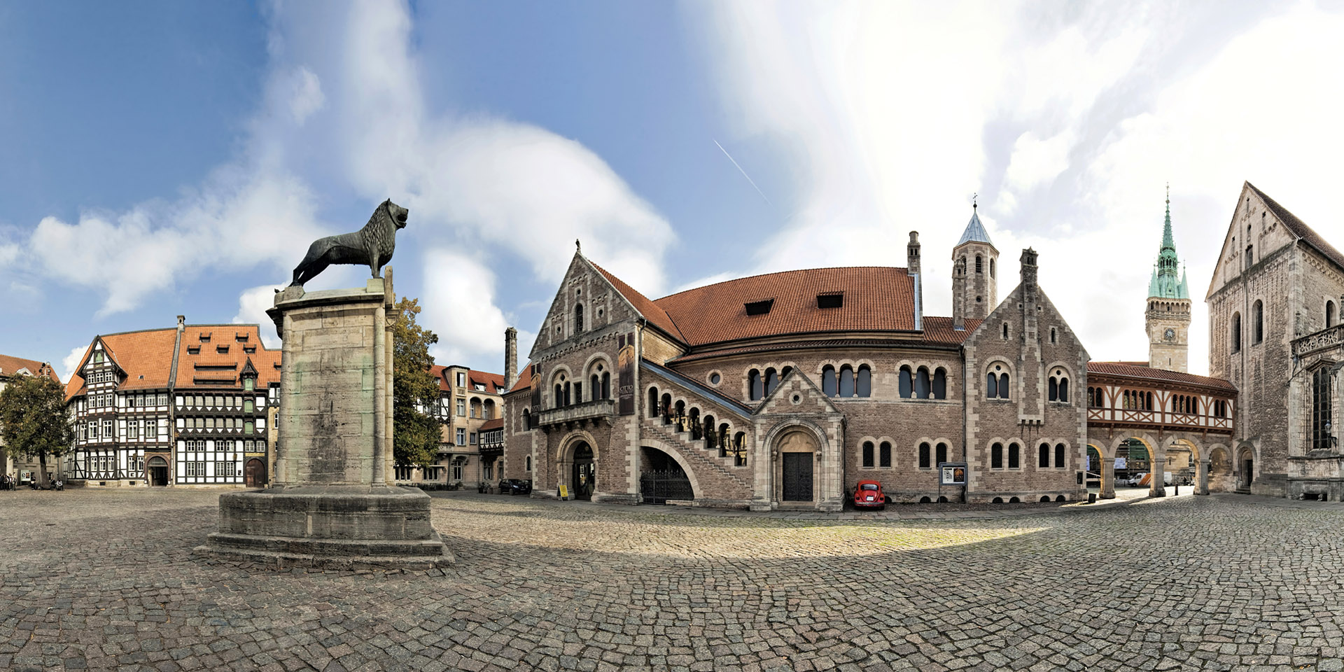 Burgplatz Braunschweig Panorama