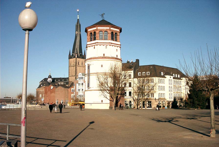 Burgplatz im Winter