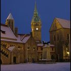 Burgplatz im Winter